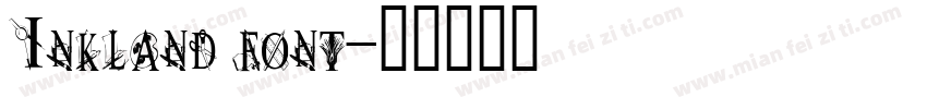 Inkland font字体转换